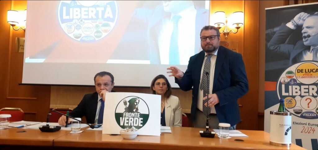 Europee, Vincenzo Galizia: «Il nostro logo presente nella coalizione Libertà»