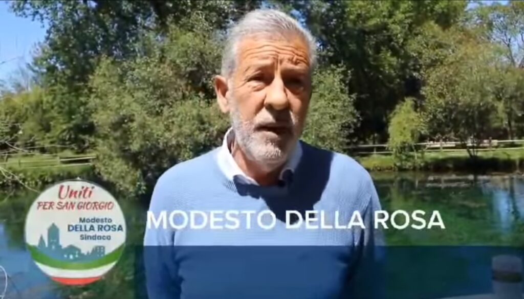 San Giorgio a Liri, “Fronte Verde” si schiera con Modesto Della Rosa